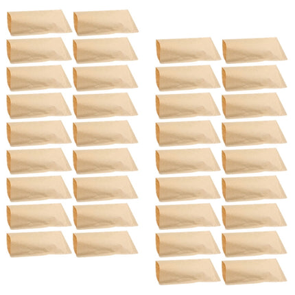 SWETRACE 100Pcs Light Yellow Rectangular Garden Paper Bags for Storage 5.1x3.5x0.04in.