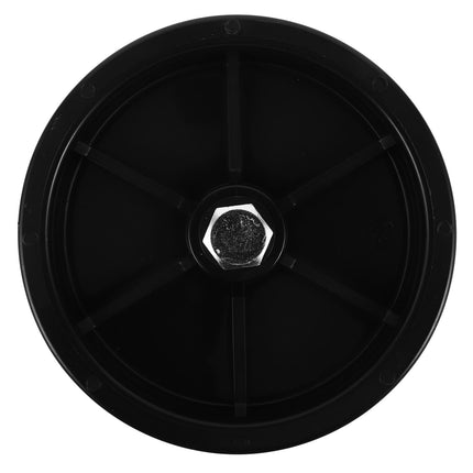 SWETRACE Stable Support Trailer Jack Wheel Replacement Black 1 Set.