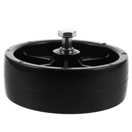 SWETRACE Stable Support Trailer Jack Wheel Replacement Black 1 Set.