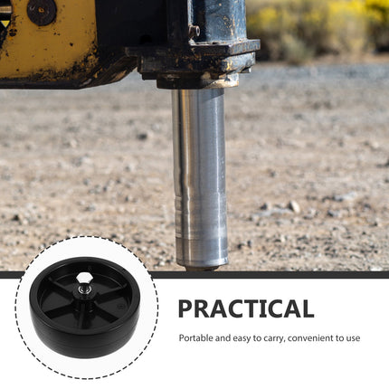 SWETRACE Stable Support Trailer Jack Wheel Replacement Black 1 Set.
