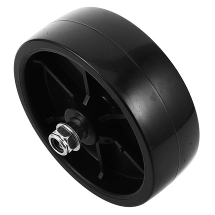 SWETRACE Stable Support Trailer Jack Wheel Replacement Black 1 Set.