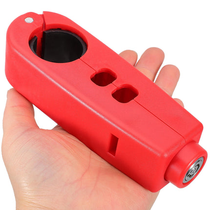 SWETRACE 1Pcs Compact Anti-scratch Surface Handlebar Lock Bicycle Outdoor Use 5.9x1.97x1.38in.