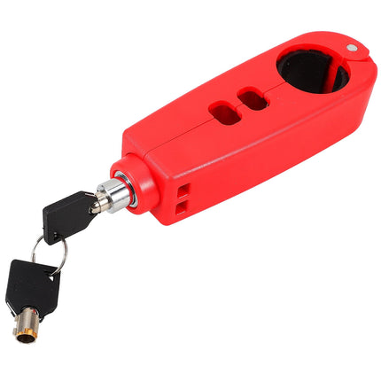 SWETRACE 1Pcs Compact Anti-scratch Surface Handlebar Lock Bicycle Outdoor Use 5.9x1.97x1.38in.