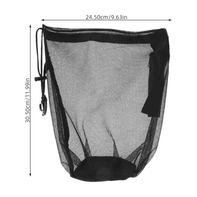 SWETRACE Black Ball Bag for Sports Enthusiasts Beach 1Pcs 12X9.6X9.6In.