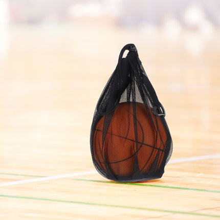 SWETRACE Black Ball Bag for Sports Enthusiasts Beach 1Pcs 12X9.6X9.6In.
