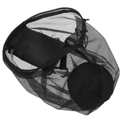 SWETRACE Black Ball Bag for Sports Enthusiasts Beach 1Pcs 12X9.6X9.6In.