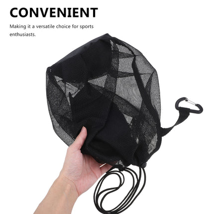 SWETRACE Black Ball Bag for Sports Enthusiasts Beach 1Pcs 12X9.6X9.6In.