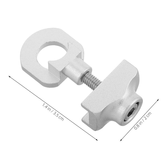 SWETRACE 1Set Mini Bike Chain Tensioner Aluminum Alloy Compact Design for Single-Speed Bicycles 1.4x0.8x0.7in.