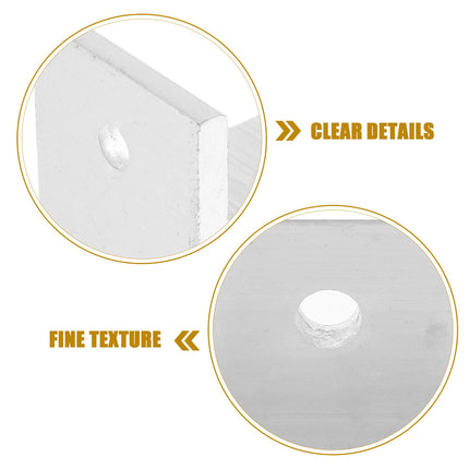 SWETRACE Aluminum Alloy Solar Panel Mounting 1 Set L Shaped For Rv Roof Installation And Support.