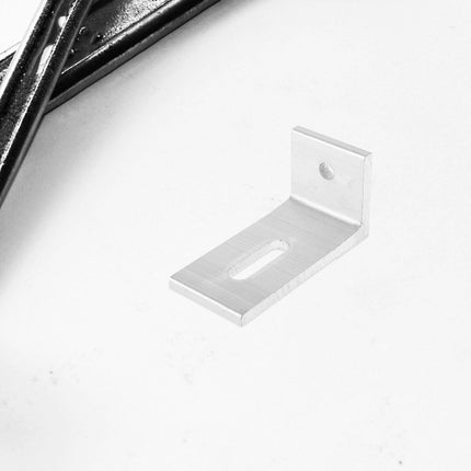 SWETRACE Aluminum Alloy Solar Panel Mounting 1 Set L Shaped For Rv Roof Installation And Support.
