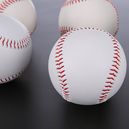 SWETRACE Exercise Baseball Training Balls Rubber 5 Pcs Indoor and Outdoor Practice.