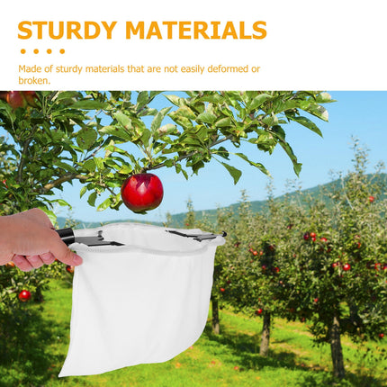 SWETRACE Fruit Picking Bags Portable Fruit Picker Accessory Black 1Pcs.