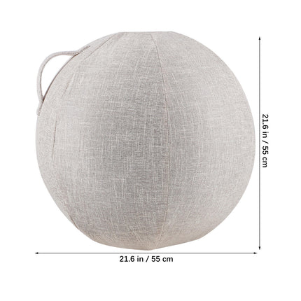 SWETRACE 1Pack Thick Yoga Ball Cover in Cotton for Gym and Yoga Practice Accessories.