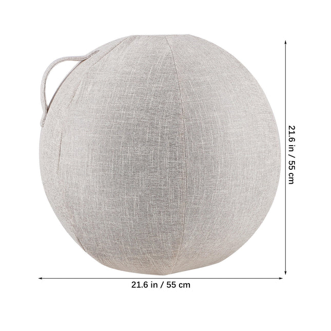 SWETRACE 1Pack Thick Yoga Ball Cover in Cotton for Gym and Yoga Practice Accessories.