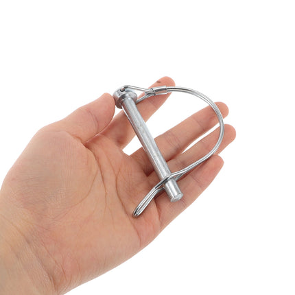 SWETRACE Hitch Lock Pin Travel Trailer Hitch Cotter Pin Stainless Steel Silver 1Set.