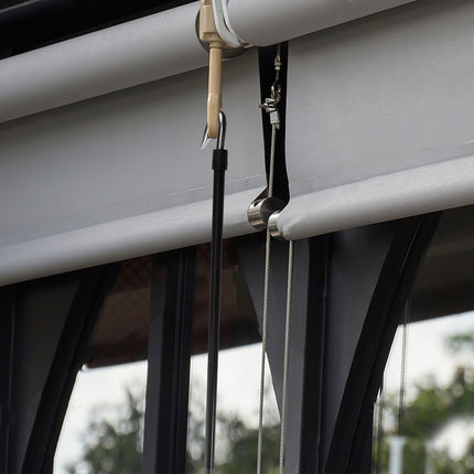 SWETRACE 1Set Adjustable Shade Awning Handle Replacement Accessory For Canopy Accessories.