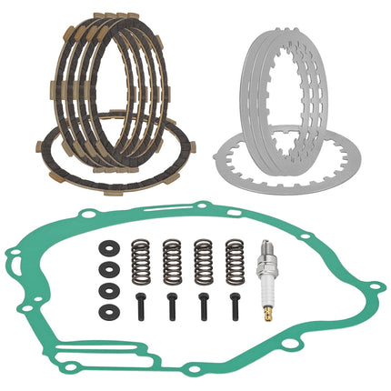 M MATI Clutch Friction Plates Spring Gasket Kit for Yamaha TTR125 TTR125E TTR125L TTR125LE 2000-2023.