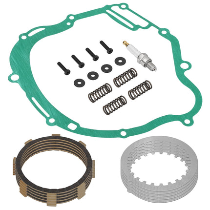 M MATI Clutch Friction Plates Spring Gasket Kit for Yamaha TTR125 TTR125E TTR125L TTR125LE 2000-2023.