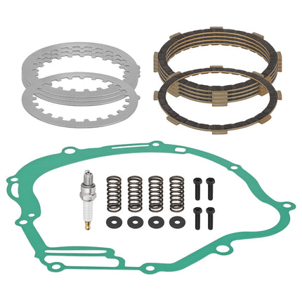 M MATI Clutch Friction Plates Spring Gasket Kit for Yamaha TTR125 TTR125E TTR125L TTR125LE 2000-2023.