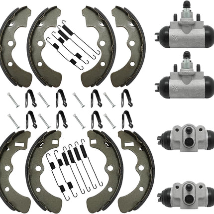 MATI Wheel Cylinder Brake Shoe Front Rear All for Kawasaki Mule 2520 2510 2500 2030 2020 2010 1000 Diesel KAF450 KAF540 KAF620 KAF950 1988-2000.