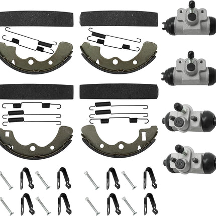 MATI Wheel Cylinder Brake Shoe Front Rear All for Kawasaki Mule 2520 2510 2500 2030 2020 2010 1000 Diesel KAF450 KAF540 KAF620 KAF950 1988-2000.