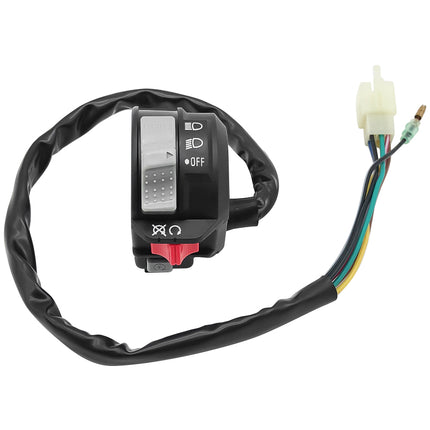 M MATI Start Stop Headlight Switch & Ignition Key Switch for Yamaha Warrior Grizzly Big Bear Wolverine Kodiak MOTO-4.
