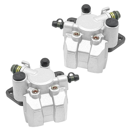 MATI Front Left Right Brake Calipers for Suzuki Eiger 400 500 Ozark 250 Quadsport 250 400 Vinson 500.