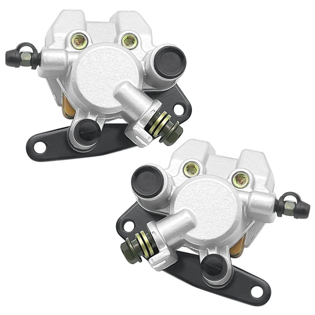MATI Front Left Right Brake Calipers for Suzuki Eiger 400 500 Ozark 250 Quadsport 250 400 Vinson 500.