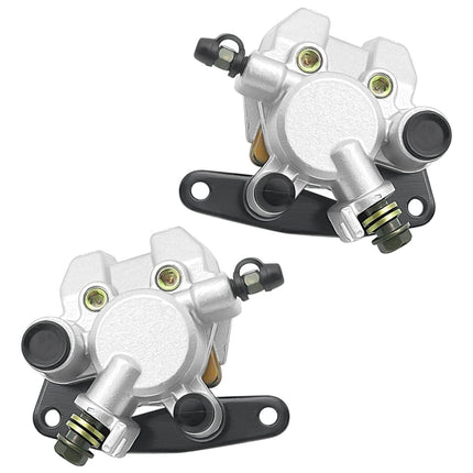 MATI Front Left Right Brake Calipers for Suzuki Eiger 400 500 Ozark 250 Quadsport 250 400 Vinson 500.