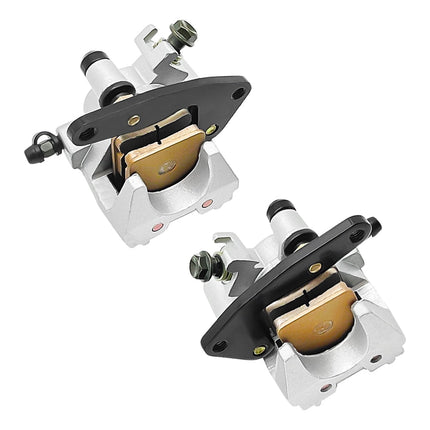 MATI Front Left Right Brake Calipers for Suzuki Eiger 400 500 Ozark 250 Quadsport 250 400 Vinson 500.