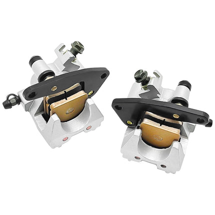 MATI Front Left Right Brake Calipers for Suzuki Eiger 400 500 Ozark 250 Quadsport 250 400 Vinson 500.