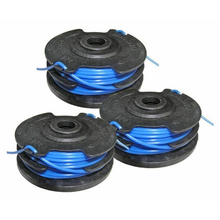 3 Pack For Homelite AC41RL3B autofeed dual .065" String Trimmer Spool Line 3PCS.