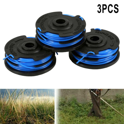 3 Pack For Homelite AC41RL3B autofeed dual .065" String Trimmer Spool Line 3PCS.