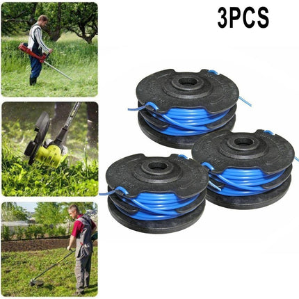 3 Pack For Homelite AC41RL3B autofeed dual .065" String Trimmer Spool Line 3PCS.