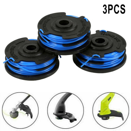 3 Pack For Homelite AC41RL3B autofeed dual .065" String Trimmer Spool Line 3PCS.