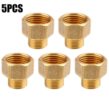 Brass Pipe Fittings Water Hose Adapter G 1/2 Female To G 3/8 Male Reducer.
