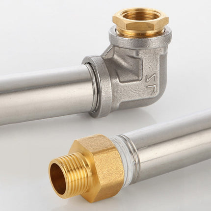 Brass Pipe Fittings Water Hose Adapter G 1/2 Female To G 3/8 Male Reducer.