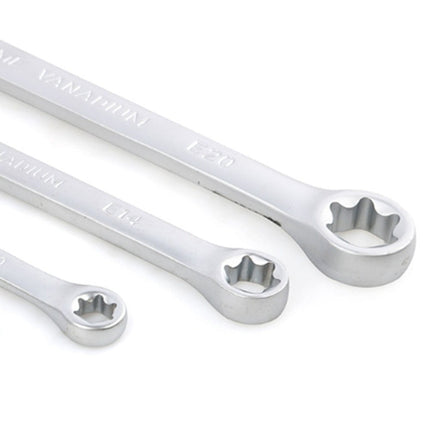 4Pcs Star Double Torx Wrench Spanner E6- E24 E-Type Double-Ended Hexagon.