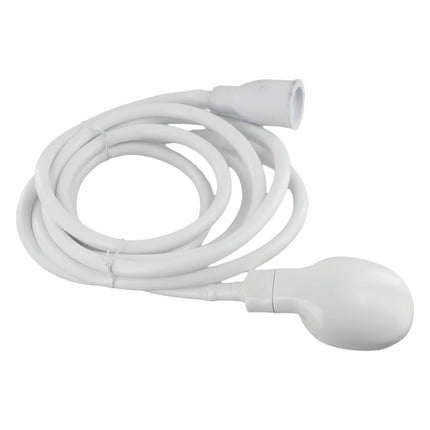 Push On Shower Hose & Head for Single Tap Spray Mixer Tap Bath Tap Kitchen 2M.