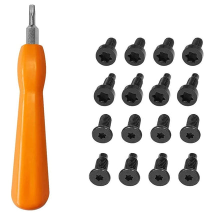 16Pcs Ring Doorbell Screws Disassembly Screwdriver Replacement Security Screws Compatible With Video Doorbel Anti-Theft Doorbell.