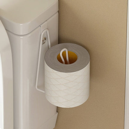 Over The Tank Toilet Paper Holder Hanging Toilet Paper Holder Paper Cabinet White Black.