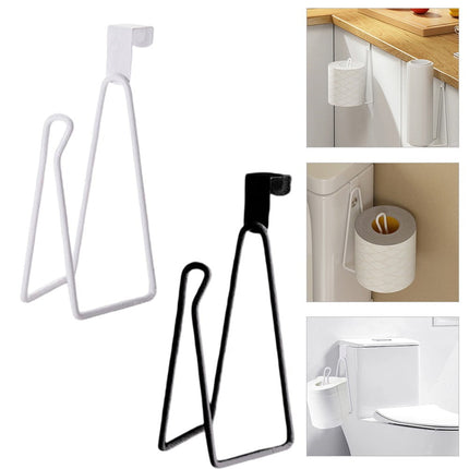Over The Tank Toilet Paper Holder Hanging Toilet Paper Holder Paper Cabinet White Black.