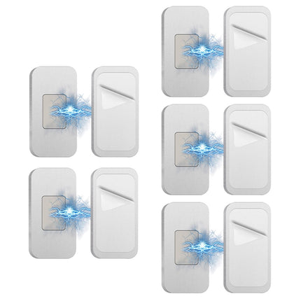 Drawer Catches Easy Installation Powerful Magnetic Closure Secure Hold Silver 5 Set.