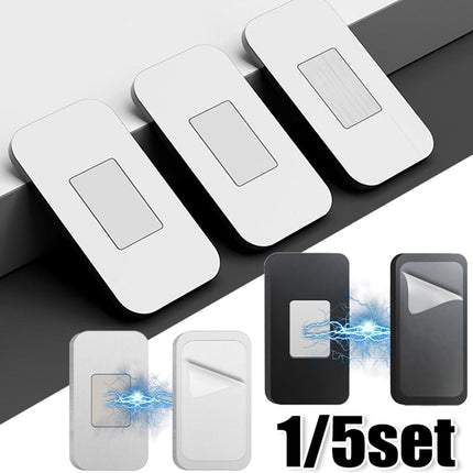 Drawer Catches Easy Installation Powerful Magnetic Closure Secure Hold Silver 5 Set.