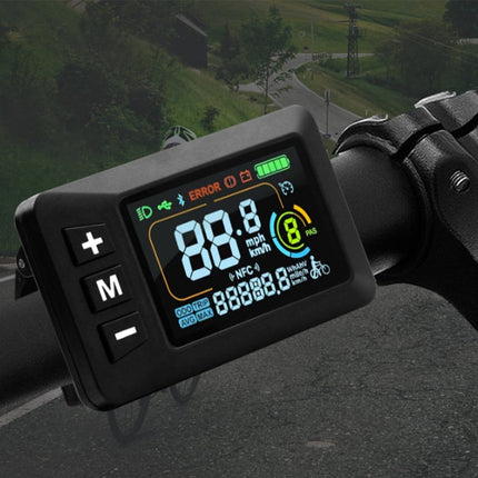 E-Bike Display 24V 36V 48V 60V Lcd Display With 5 Pin Waterproof Interface Cable Fangkenuo.