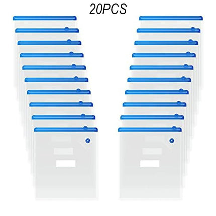 20Pc Printer Consumables Vacuum Bag For 3D Printer Filament Reusable Vacuum Compression Storage Bags 30X34 Cm.