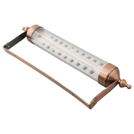 10 Inch Outdoor Wall Mounted Thermometer Garden Terrace Exterior Greenhouse Sun Terrace Measurement Tool Smile Home.