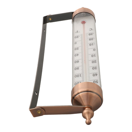 10 Inch Outdoor Wall Mounted Thermometer Garden Terrace Exterior Greenhouse Sun Terrace Measurement Tool Smile Home.
