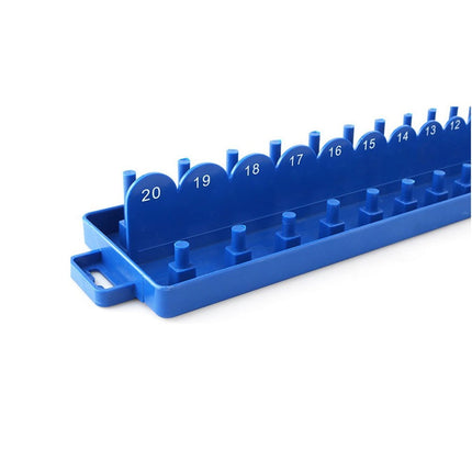 Practical Socket Storage Organizer Tool Organizer Wrench 3/8 Inch Sleeve Bracket Metric Socket Tray Rack Holder Smile Home.