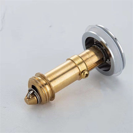 38mm Bathroom Sink Drain Stopper Plugs Bounce Push Button Click Clack Plug Wash Basin Faucet Accessory Washbasin Pipe 2024 New Smile Home.